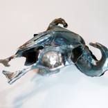 Little Bull Skull - by commission by adrian landon