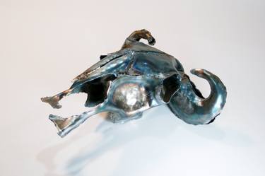 Original Figurative Animal Sculpture by Adrian Landon