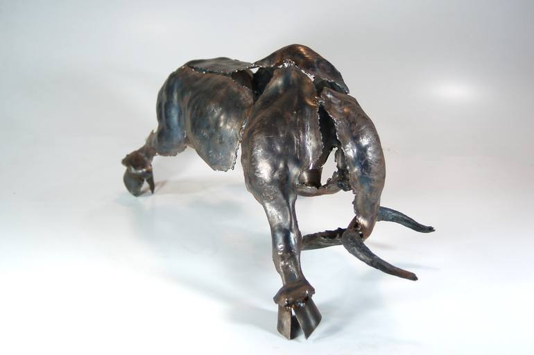 Original Figurative Animal Sculpture by Adrian Landon