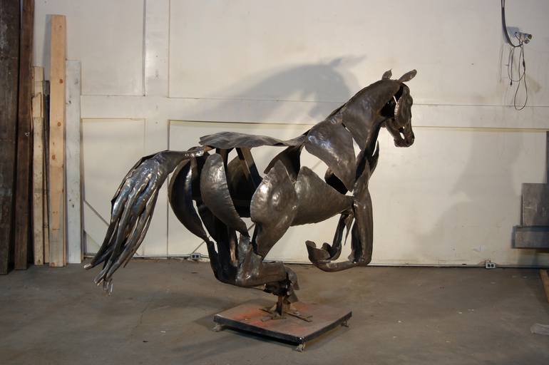 Original Figurative Animal Sculpture by adrian landon