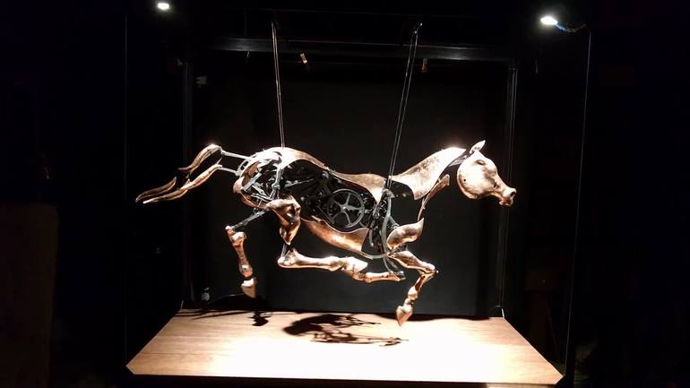 Original Horse Sculpture by adrian landon