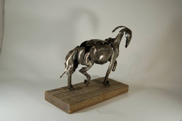 Original Abstract Animal Sculpture by adrian landon