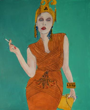 Print of Fashion Paintings by Diane Montana Jansson