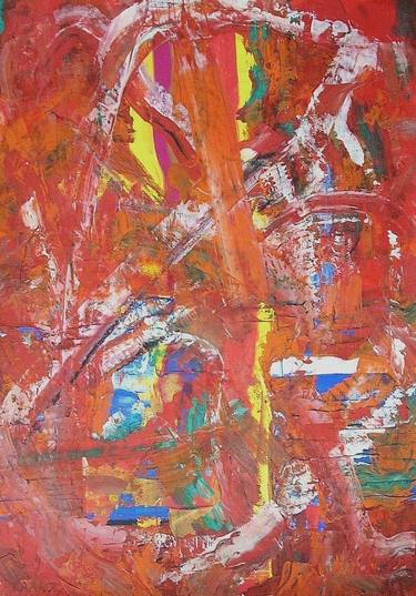 Original Abstract Expressionism Abstract Paintings by dmitry kazakov