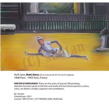 Print of Performing Arts Paintings by Santanu Santan Kumar