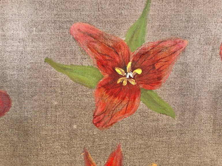 Original Other Floral Painting by Gabor Breznay