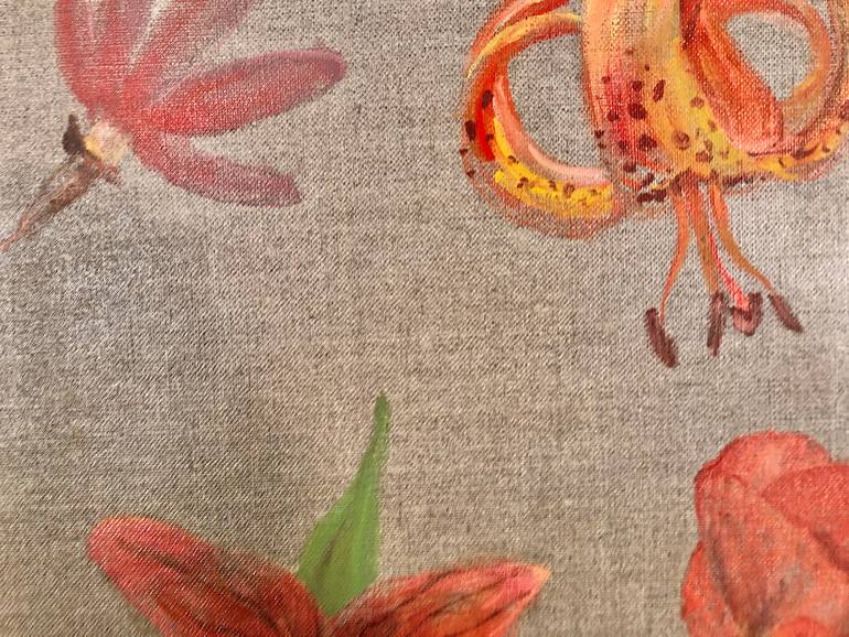 Original Other Floral Painting by Gabor Breznay