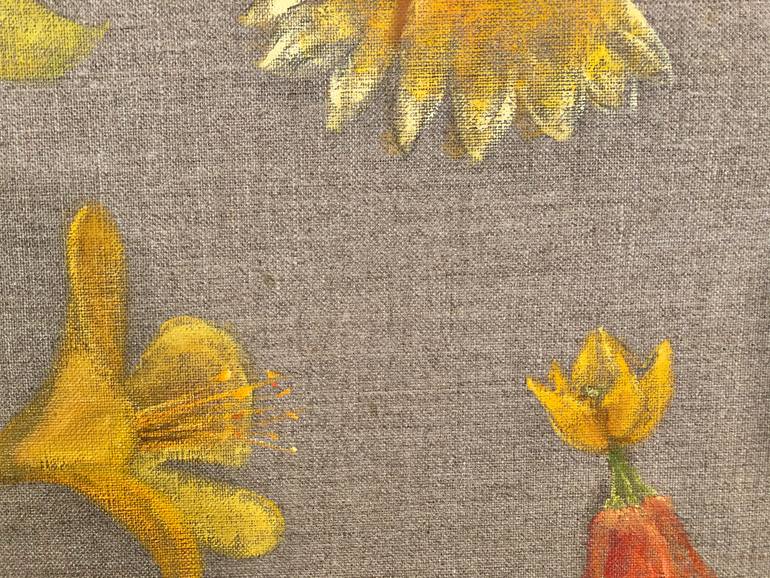 Original Other Floral Painting by Gabor Breznay