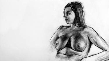 Original Nude Drawing by Christopher Gerlings