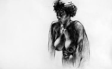 Original Nude Drawing by Christopher Gerlings