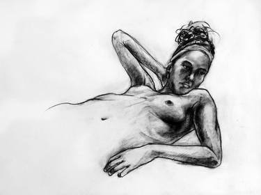 Original Nude Drawing by Christopher Gerlings