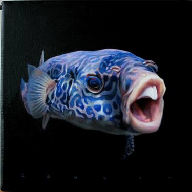 Original Realism Fish Paintings by Comert Dogru