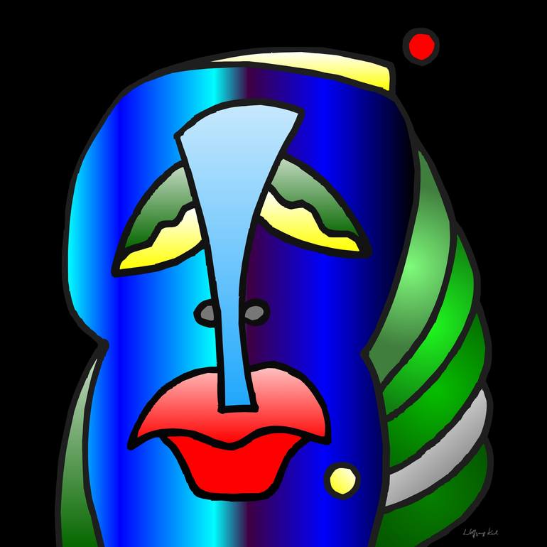 Alan's Mood Swings Drawing by Wolfgang Karl Saatchi Art