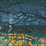 A POOL SEEN THROUGH TREES by Julia Gajewska