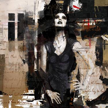 Original Figurative Women Paintings by Serj Fedulov