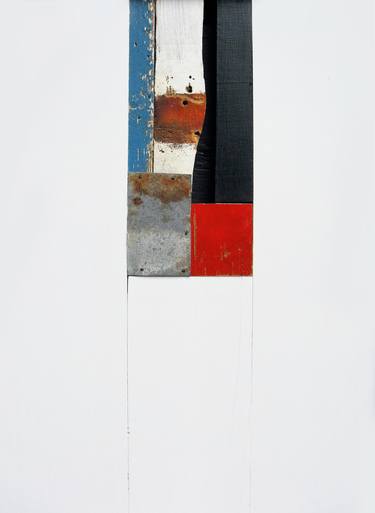 Original Minimalism Abstract Collage by Marek S Mazurczyk