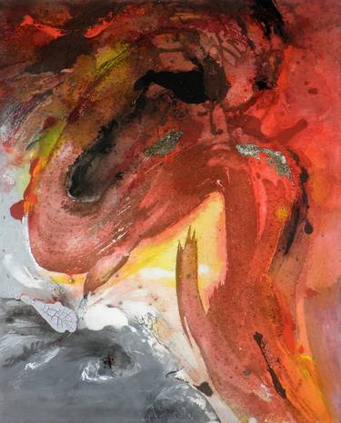 Original Abstract Erotic Paintings by Dagmar Dost-Nolden