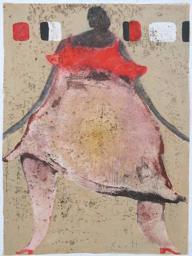 Original Expressionism People Paintings by Scott Bergey