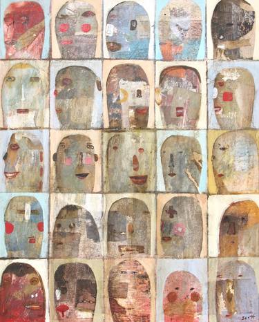 Original Expressionism People Paintings by Scott Bergey