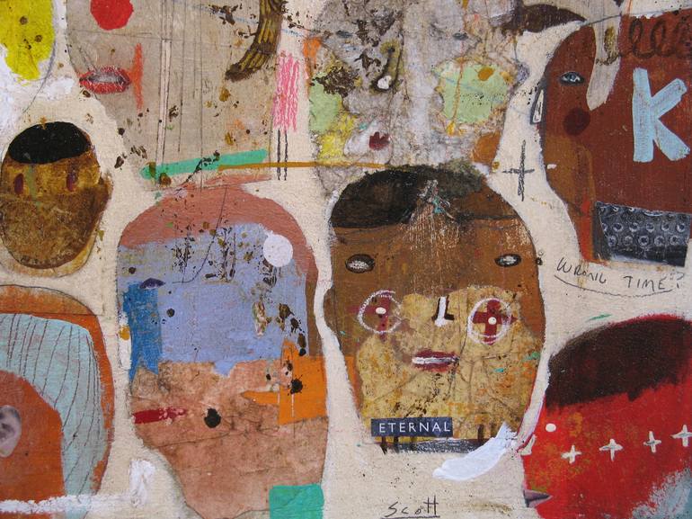 Original Figurative People Painting by Scott Bergey