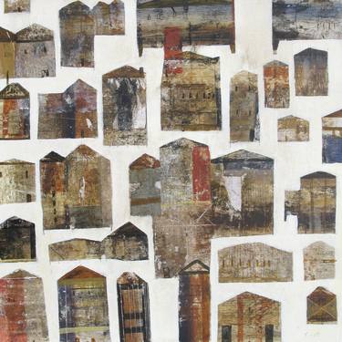 Original Expressionism Architecture Paintings by Scott Bergey