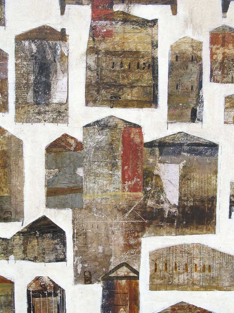 Original Architecture Painting by Scott Bergey