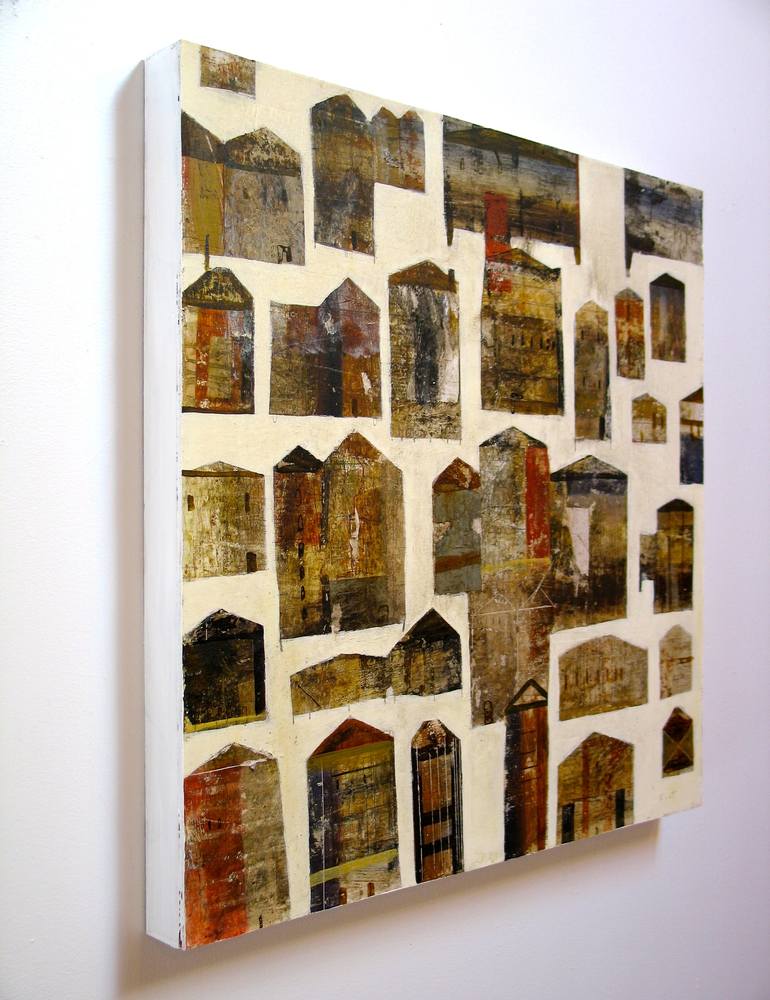 Original Architecture Painting by Scott Bergey