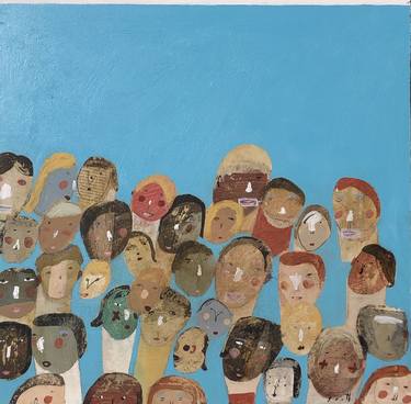 Original People Paintings by Scott Bergey