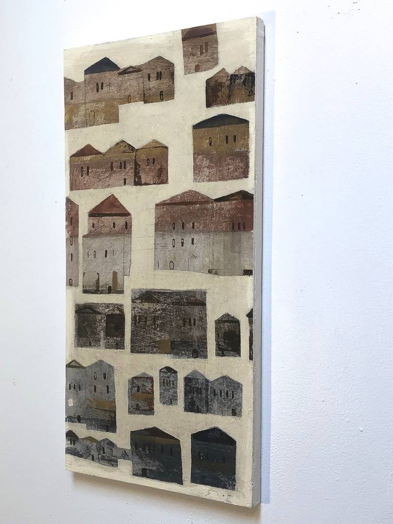 Original Architecture Painting by Scott Bergey