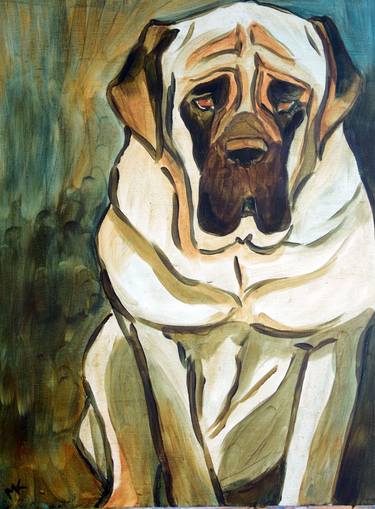 Original Expressionism Animal Paintings by Marijke Koster