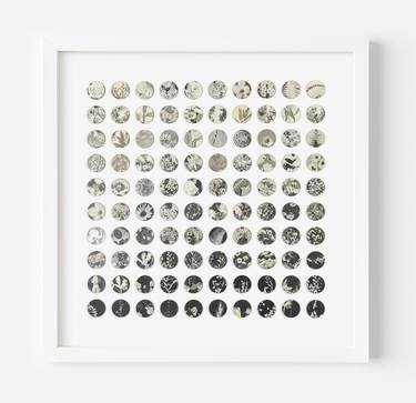 Original Minimalism Botanic Collage by Amelia Coward