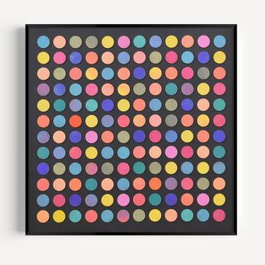 Original Geometric Abstract Paintings by Amelia Coward