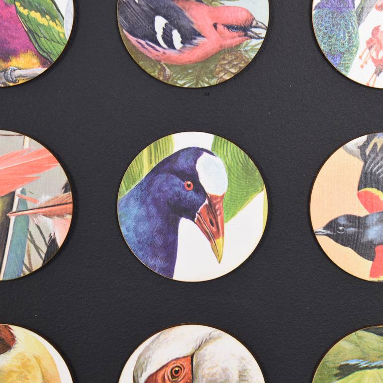 Original Abstract Animal Collage by Amelia Coward