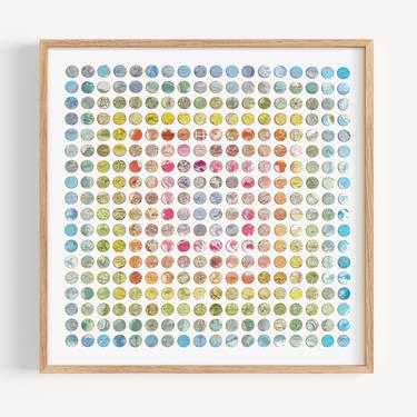 Original Abstract Geometric Collage by Amelia Coward