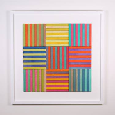 Print of Abstract Geometric Paintings by Amelia Coward