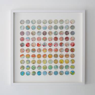100 rainbow map dots collage artwork thumb