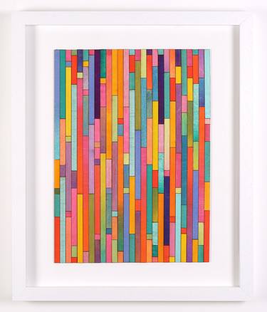 Original Abstract Geometric Paintings by Amelia Coward