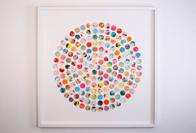 Original Large Scale Wall art, Spot Painting Painting by Amelia Coward ...