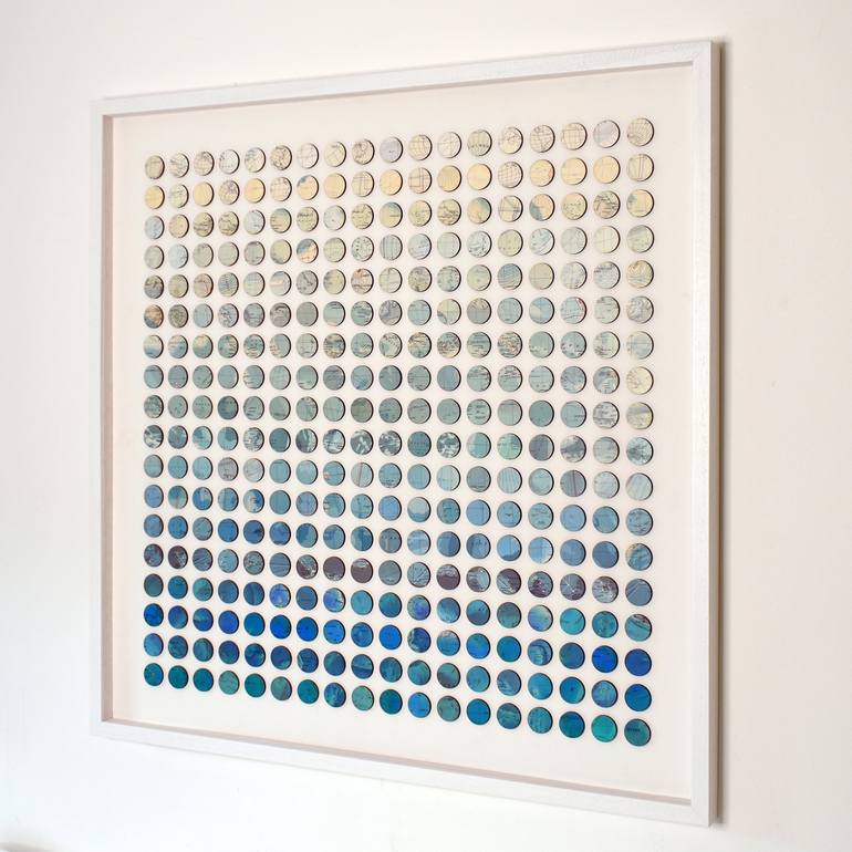 Original Abstract Geometric Collage by Amelia Coward