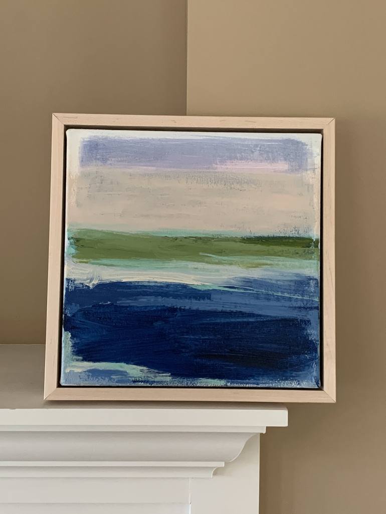 Original Abstract Beach Painting by Jacquie Gouveia