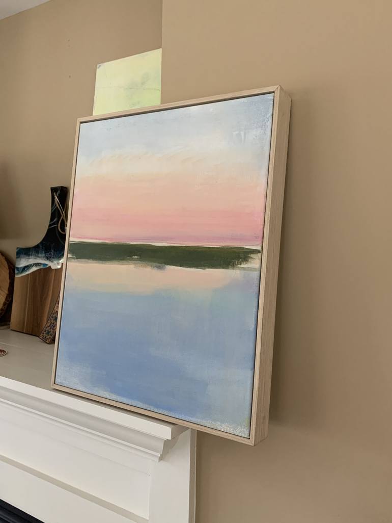 Original Abstract Beach Painting by Jacquie Gouveia