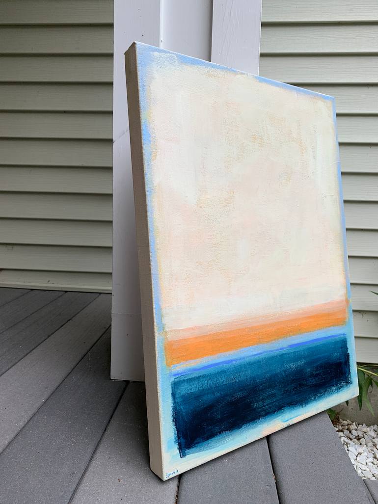 Original Color Field Painting Abstract Painting by Jacquie Gouveia