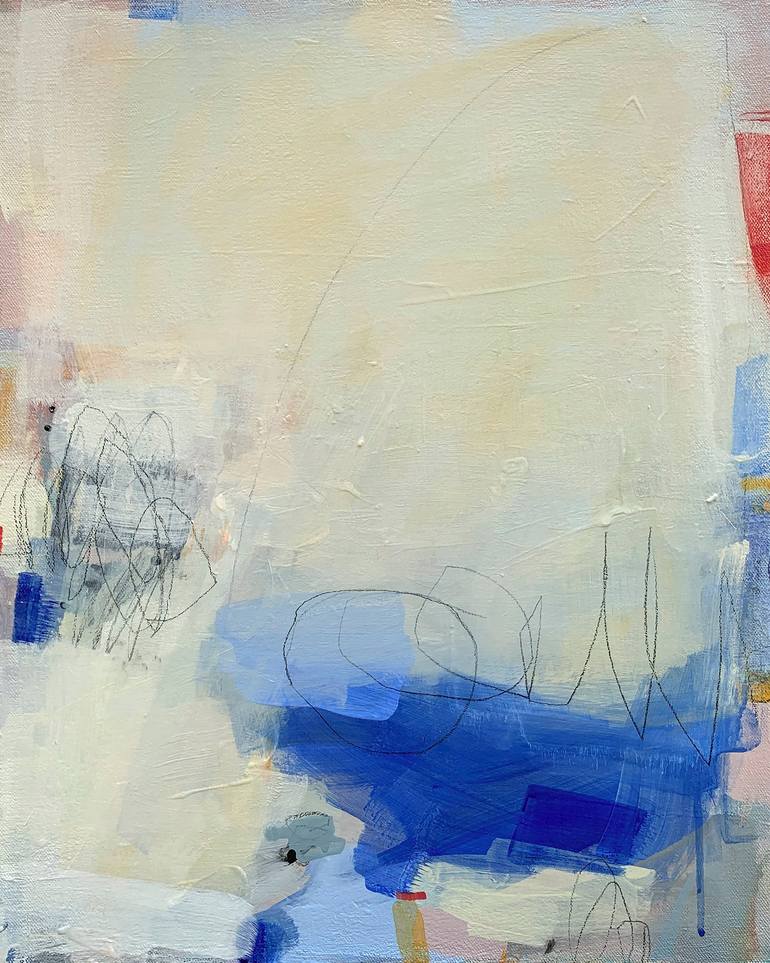 Original Abstract Expressionism Abstract Paintings by Jacquie Gouveia