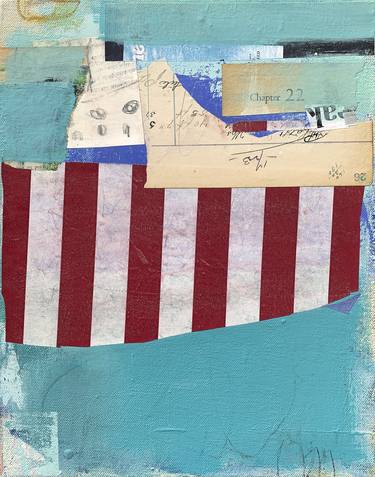 Original Abstract Mixed Media by Jacquie Gouveia