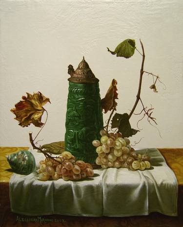 Original Realism Still Life Paintings by alessandra marinoni