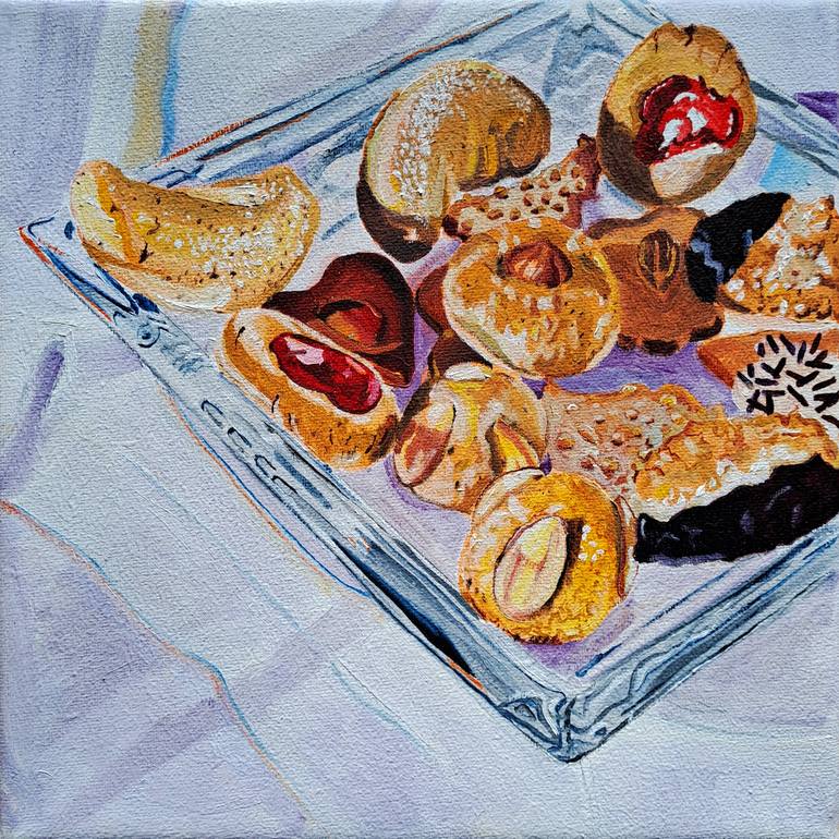 Original Contemporary Food Painting by Hans-Gerhard Meyer