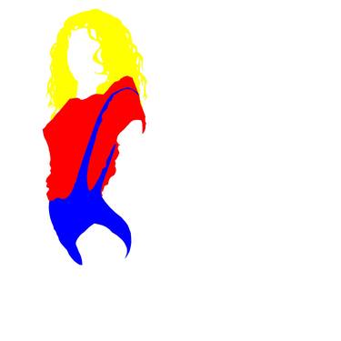 Woman in 3 colors thumb