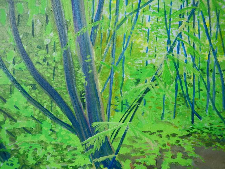 Original Cubism Landscape Painting by Hans-Gerhard Meyer