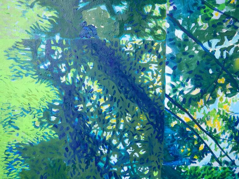 Original Cubism Landscape Painting by Hans-Gerhard Meyer