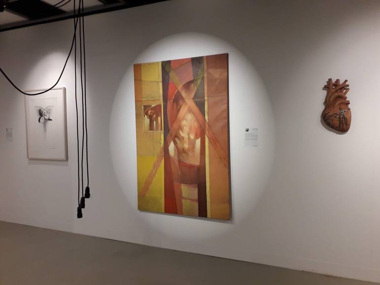 Original Expressionism Abstract Painting by Jorge Posada